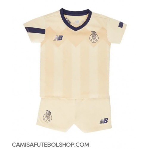 Camisa de time de futebol Porto Replicas 2º Equipamento Infantil 2023-24 Manga Curta (+ Calças curtas)